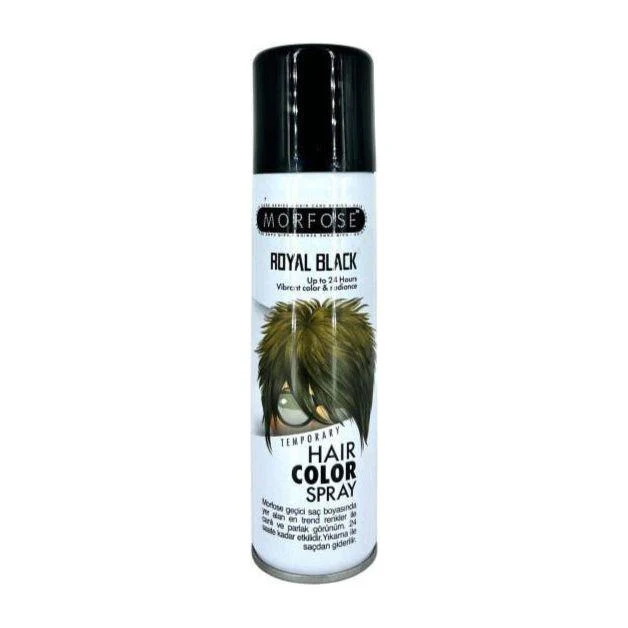 Morfose Hair Color Spray Black 150ml