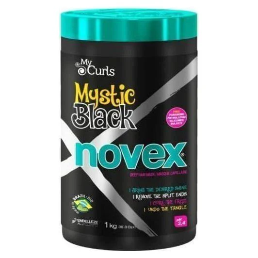Novex Santo Black/Mystic Black Deep Hair Mask 1Kg - Image 2