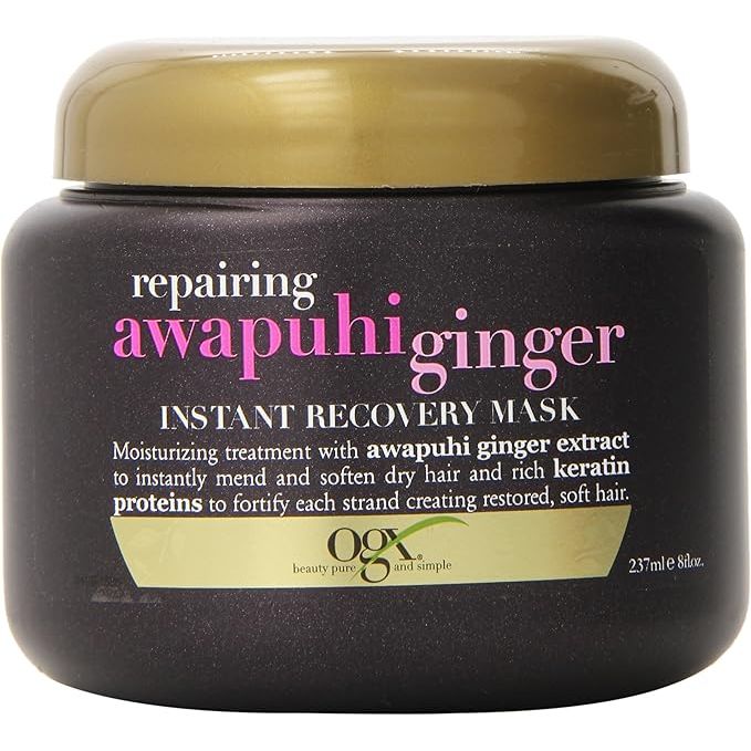 OGX Awapuhi Ginger Repairing Instant Recovery Mask 8oz