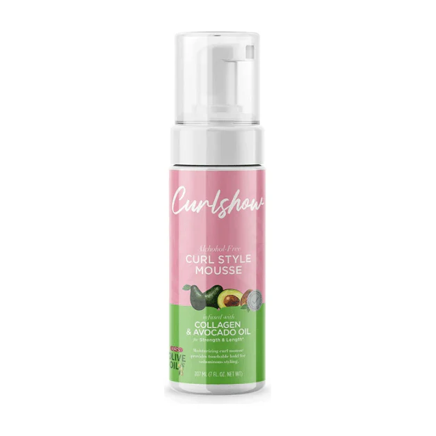 ORS Curlshow Curl Style Collagen & Avocado Oil Mousse 7oz