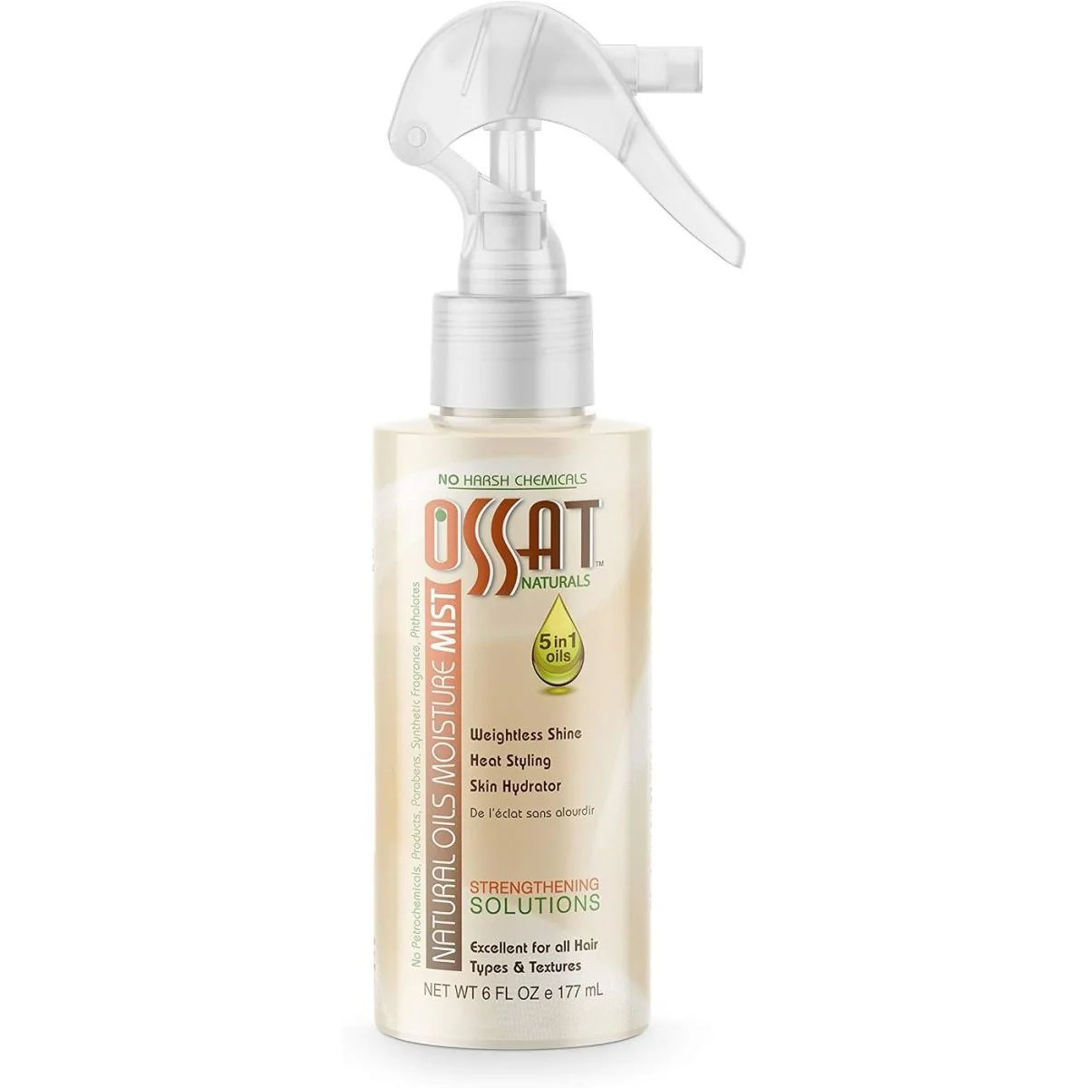 Ossat Naturals Natural Oils Moisture Mist 177ml