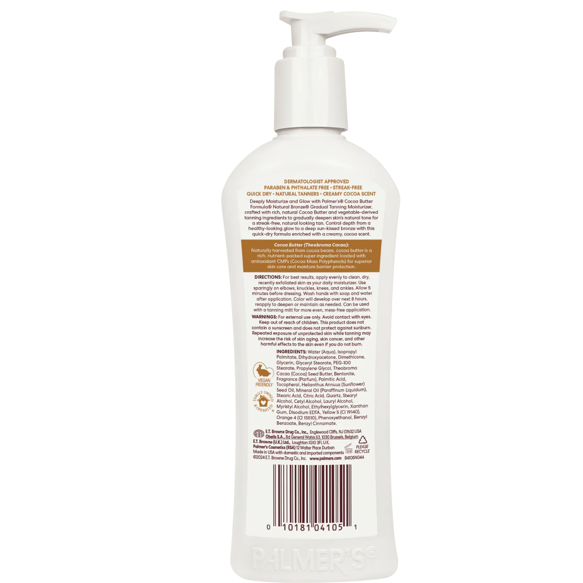 Palmer's Cocoa Butter Natural Bronze Body Lotion 250ml - Image 2