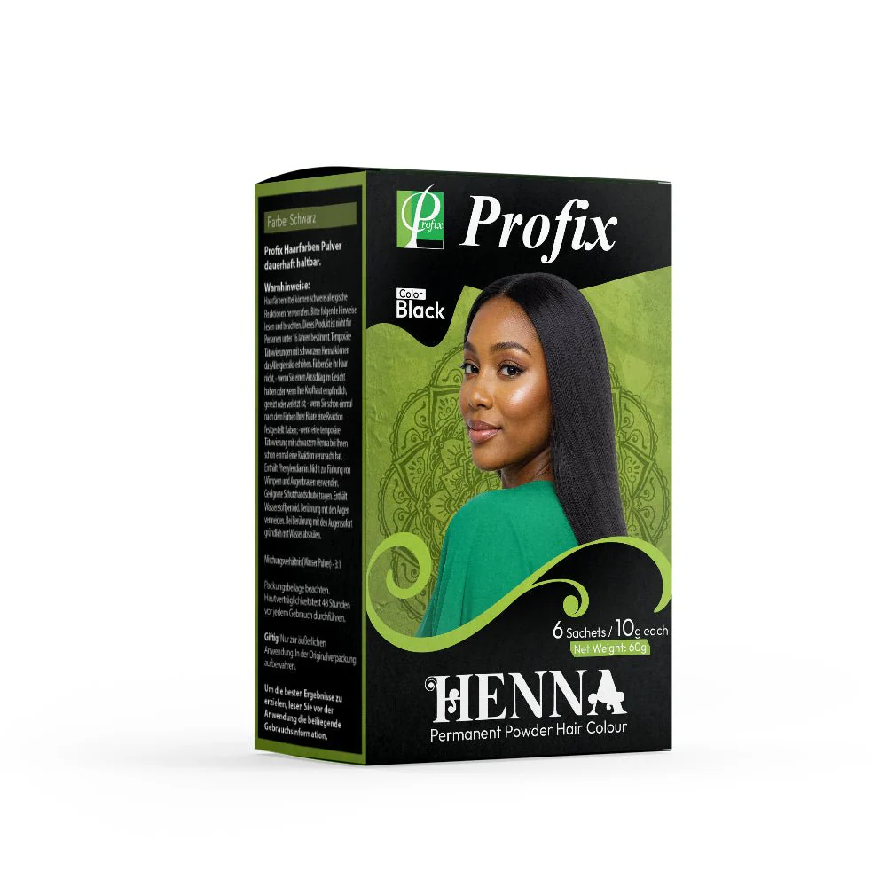 Profix Organics Henna Permanent Powder Hair Colour 60g