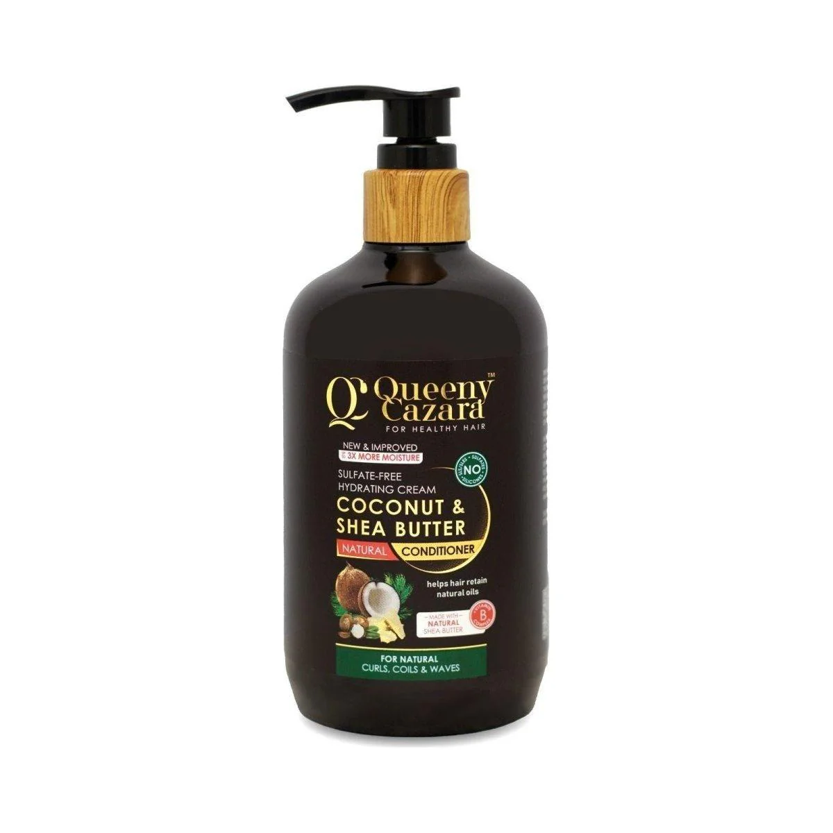 Queeny Cazara Coconut & Shea Butter Conditioner 350 ml