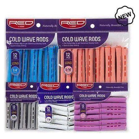 Red by Kiss Cold Wave Rods Long 12Pcs