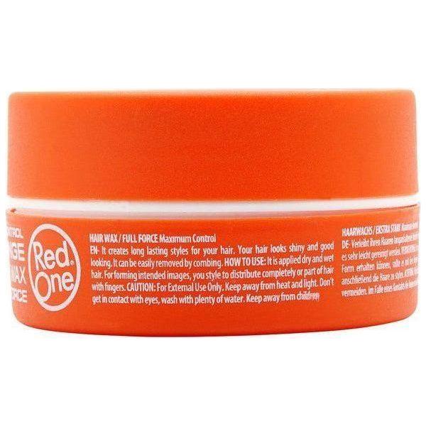 RED ONE Aqua Hair Gel Wax Orange 150ml - Image 4