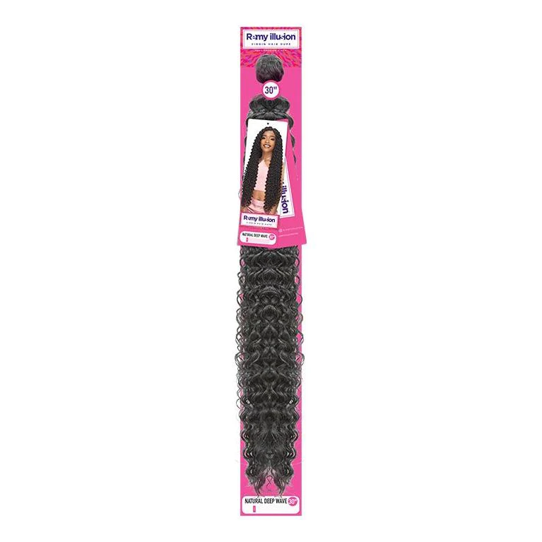 Remy Illusion Natural Deep Wave 30" -extension Synthetic Hair - Image 4