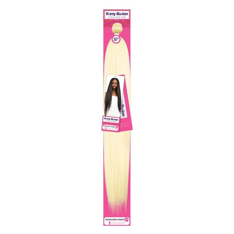 Remy Illusion Natural Kinky Straight 30" -extension Synthetic Hair - Image 3