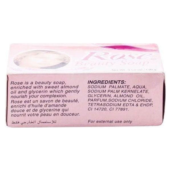 Rose Beauty Soap 130g - Image 3
