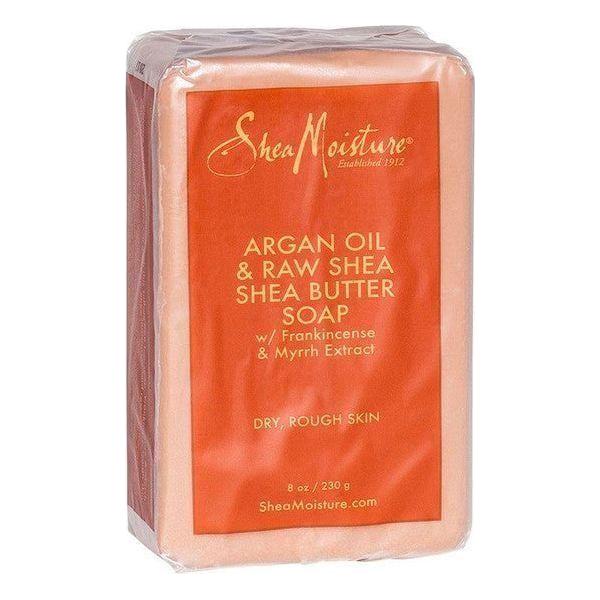 Shea Moisture Argan Oil & Raw Shea Sheabutter Seife 230g