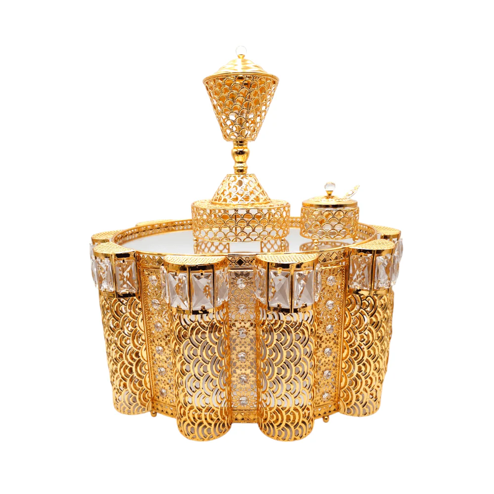 Shewhat 5pcs Rekebot Set Oval 1 (Gold & Silver) - Image 4