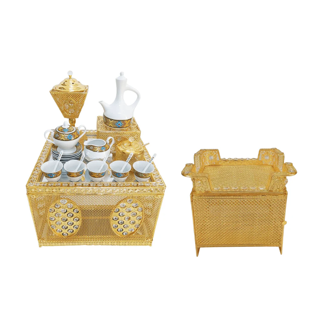 Shewhat 5pcs Rekebot Set Square 2 (Gold & Silver) - Image 7