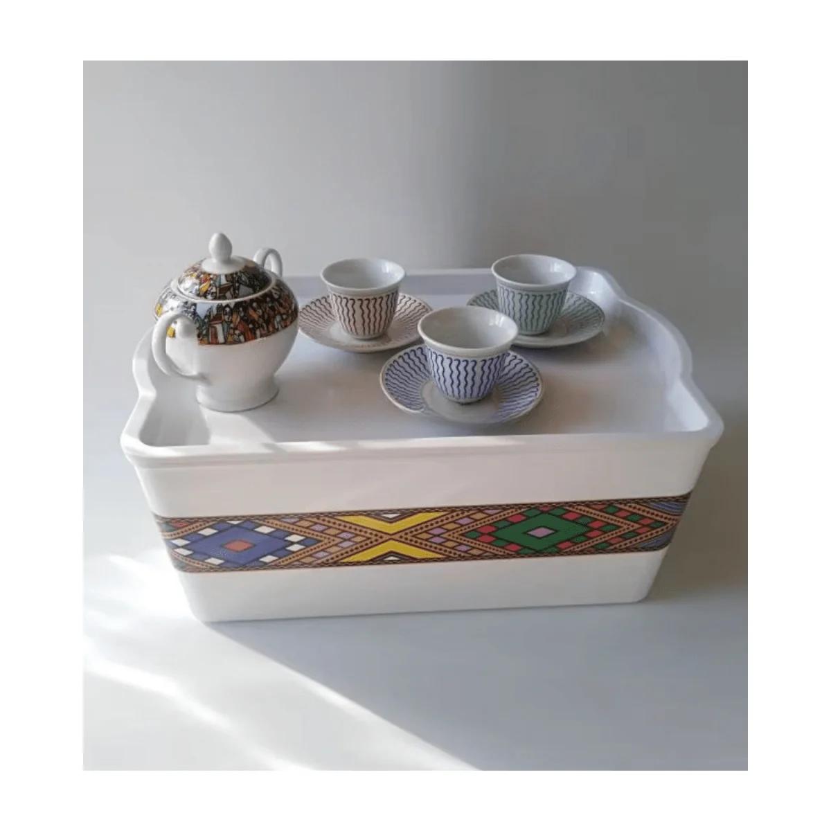 Shewhat Melamine rekebot 40x27x16cm pattern/illustration - Image 2