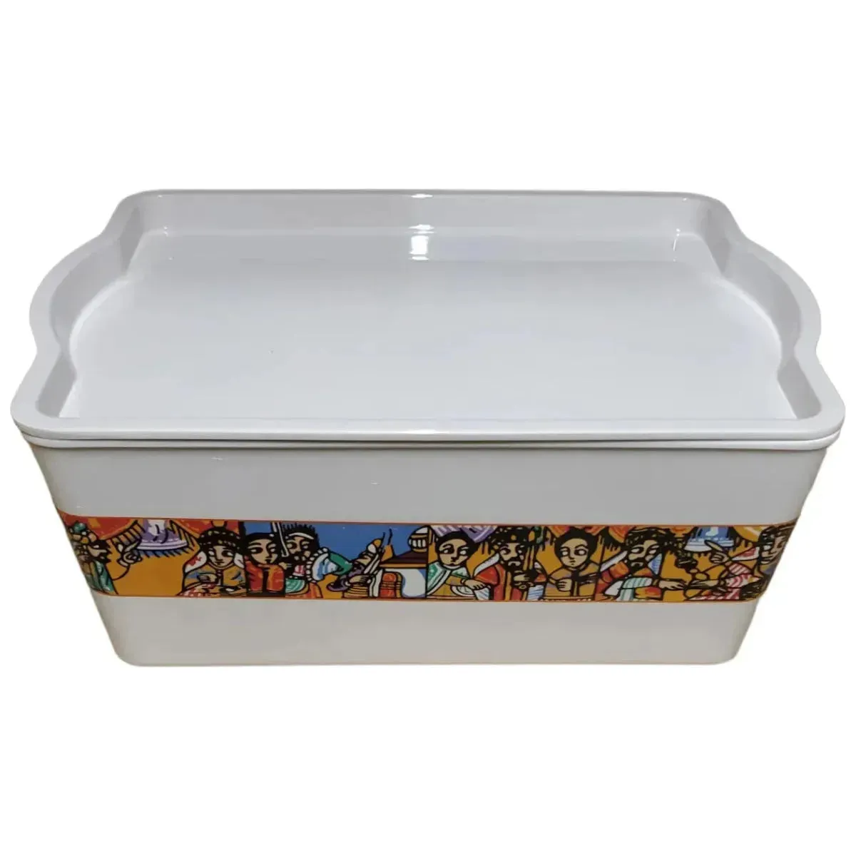 Shewhat Melamine rekebot 40x27x16cm pattern/illustration - Image 7