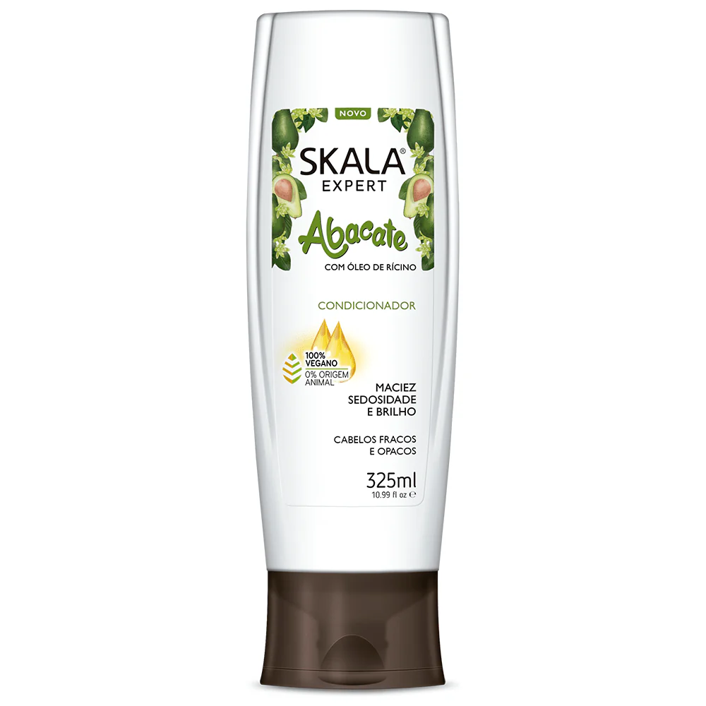 Skala Expert Conditioner Bomba De Vitaminas Abacate Avocado Oil 100% Vegan 10.99Oz