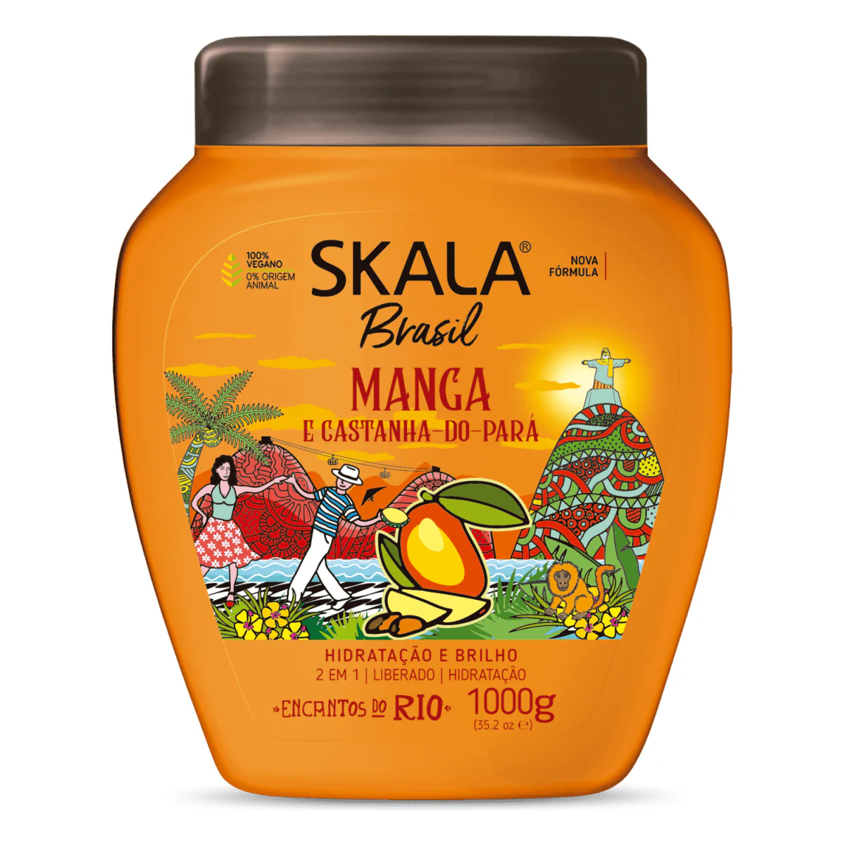 Skala Crema Acondicionadora Mango Y Nuez De Brasil 1000g