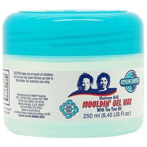 Stylin' Dredz Maximum Hold Mouldin'Gel Wax 250ml