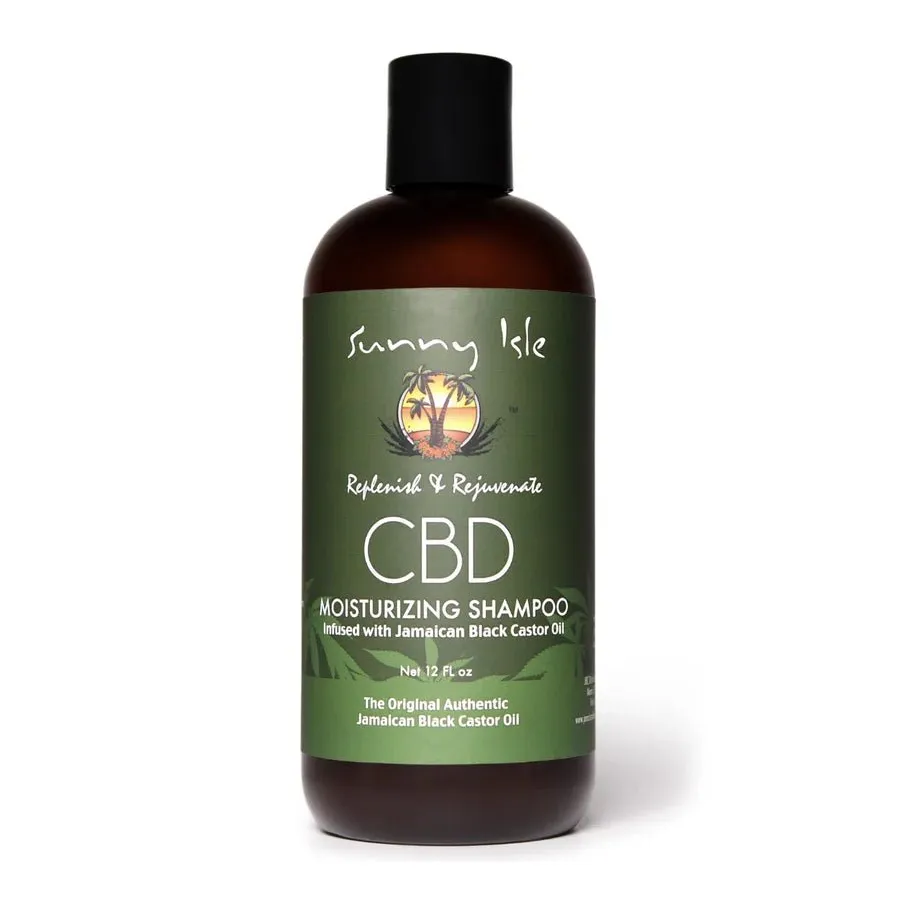 Sunny Isle CBD Moisturizing Shampoo 12oz