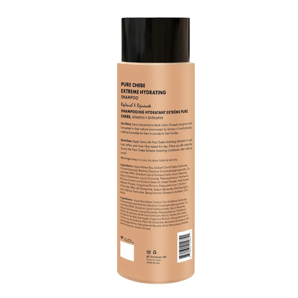 Sunny Isle Pure Chebe Extreme Hydrating Shampoo 12oz - Image 2