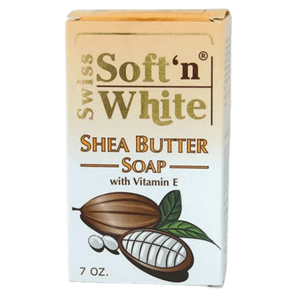 Swiss Soft'n White Shea Butter Soap 200g