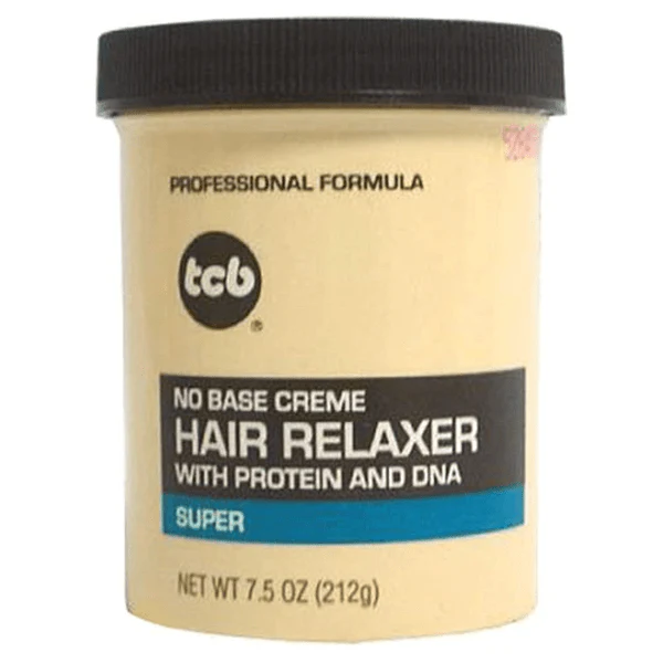 TCB No Base Creme Hair Relaxer Super 7,5 Oz