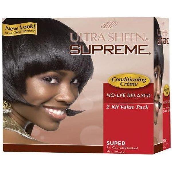 Ultra Sheen Supreme Conditioning Creme No-Lye Relaxer Super