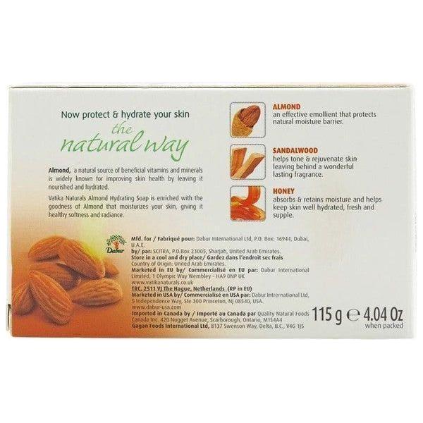 Vatika DermoViva Almond Soap 115g - Image 2