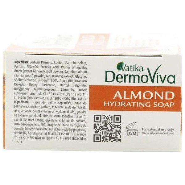 Vatika DermoViva Almond Soap 115g - Image 3