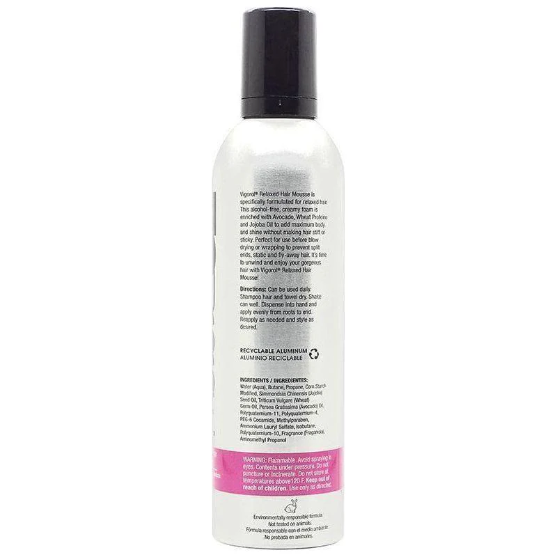 Vigorol Mousse Relaxed Hair 354ml - Image 3