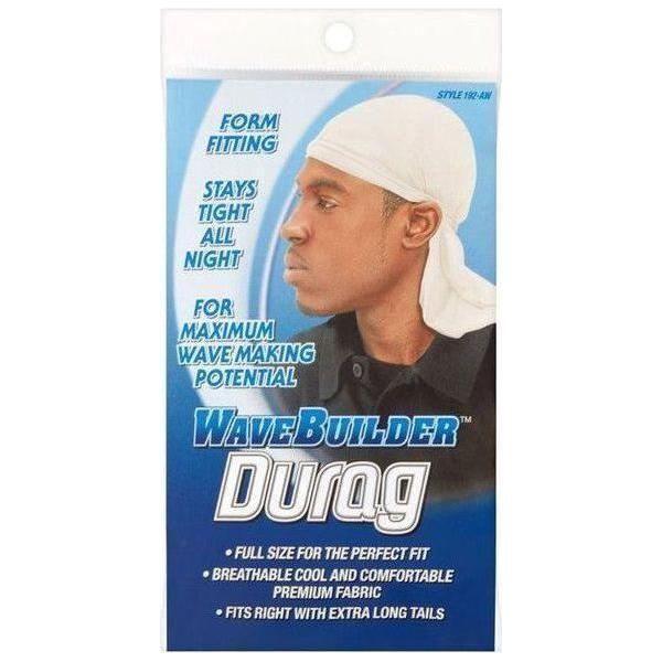WaveBuilder Durag - White
