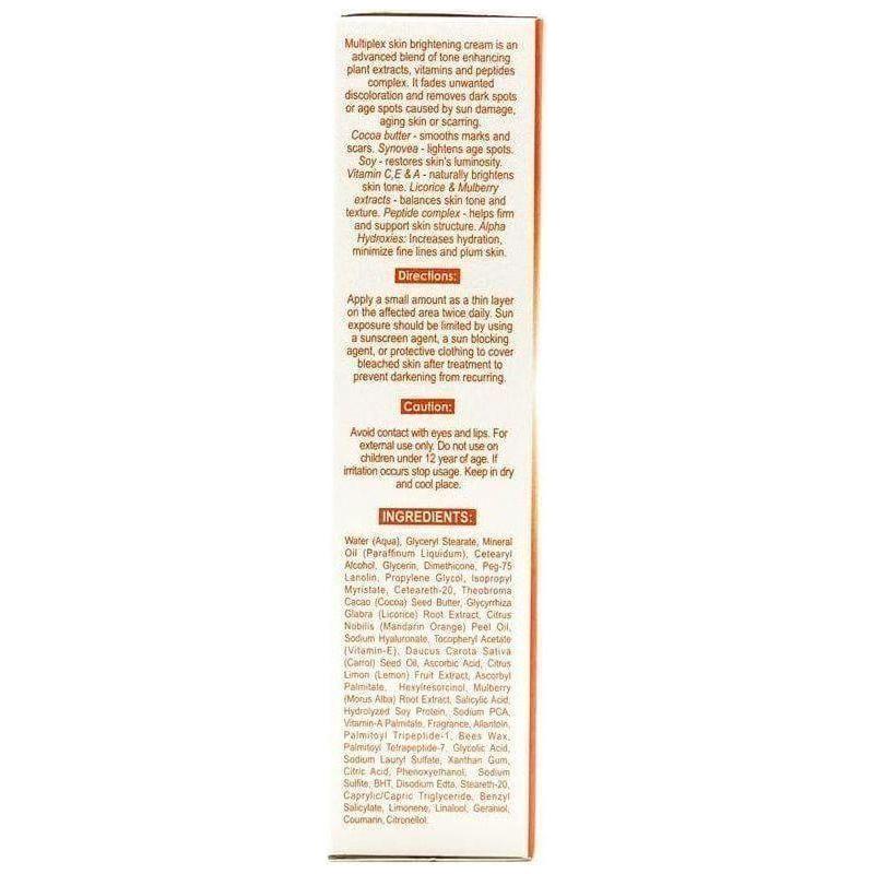 Zeenat Carrot Multiplex Skin Brightening Cream 50G - Image 3
